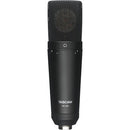 Tascam TM-180 Studio Condenser Microphone with Shockmount, Hard Case, and Zippered Soft Case