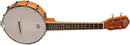 OscarSchmidt Uke Banjo Satin Remo Head Top Mahogany s/b - Used