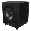 JBL Studio 650P, Dark Wood - High-Performance, Subwoofer with 10” PolyPlas Cone Woofer - Elegant Design with Magnetic Grille