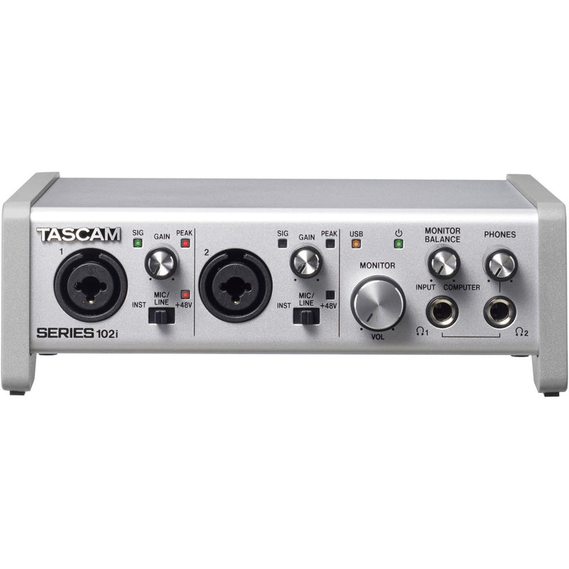 Tascam SERIES 102i 10 IN/2 OUT USB Audio/MIDI Interface