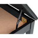 Gator Deluxe Wooden Piano Bench (Black)