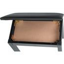 Gator Deluxe Wooden Piano Bench (Black)