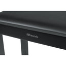 Gator Deluxe Wooden Piano Bench (Black)