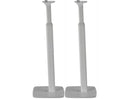 FLEXSON Adjustable Floor Stands For SONOS ONE And PLAY:1 - (Pair, White)