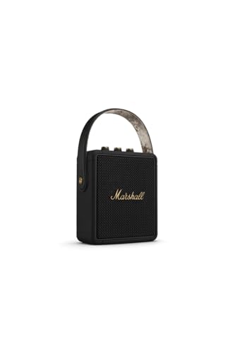 Marshall Stockwell II Portable Bluetooth Speaker - Black/Brass