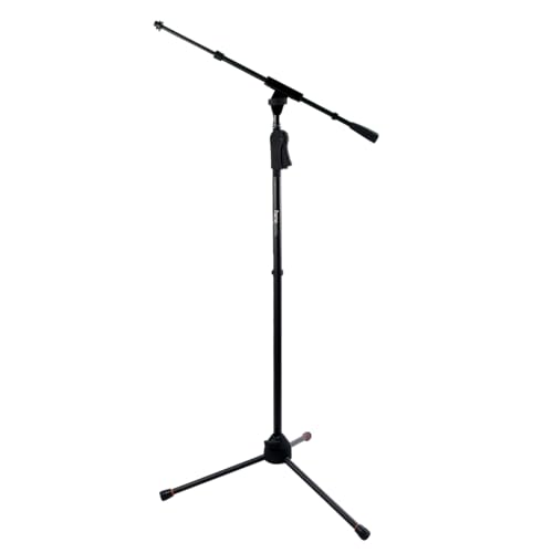 Gator Frameworks GFW-MIC-2120 Deluxe Tripod Microphone Stand with Telescoping Boom and One-Handed Height Adjustment