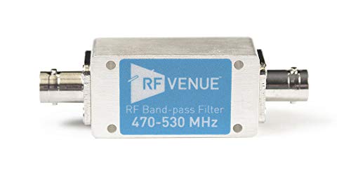 RF Venue Band-Pass Filter (470-530 MHz)