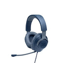 JBL Quantum 100 Wired Over-Ear Gaming Headset - Blue