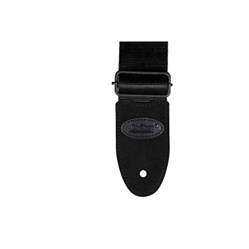 On-Stage Seatbelt Guitar Strap, Black