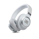 JBL Live 660NC Wireless Over-Ear Noise Cancelling Bluetooth Headphones - White