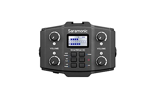 Saramonic SMARTMIXER4C 4 Channel Mic Mixer