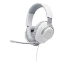 JBL Quantum 100 Wired Over-Ear Gaming Headset - White