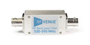 RF Venue Band-Pass Filter (530-590 MHz)