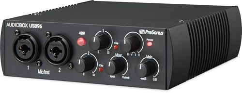 Presonus AUDIOBOX96-25 2x2 USB Recording System Black 25th Anniversary Special Edt