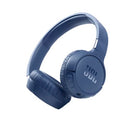 JBL Tune 660NC: Wireless On-Ear Headphones with Active Noise Cancellation - Blue, Medium
