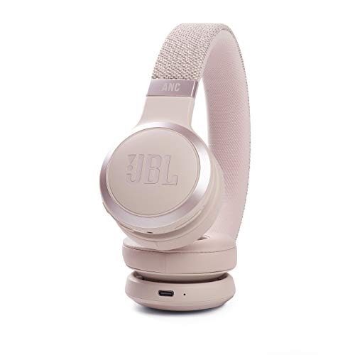 JBL Live 460NC Wireless On-Ear Noise Cancelling Bluetooth Headphones - Pink