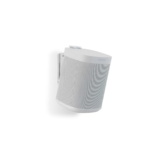 FLEXSON Wall Mount for SONOS ONE or PLAY:1 (Single, White)