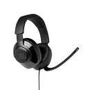 JBL Quantum 300 Wired Over-Ear Gaming Headset with Flip-Up Mic - Black