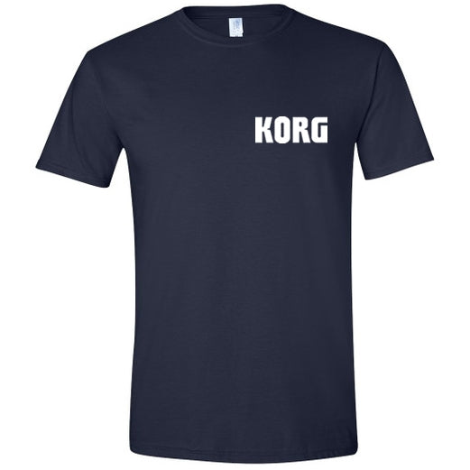 Korg Navy Logo T-shirt, XL (KORGTSHIRT-SXL)