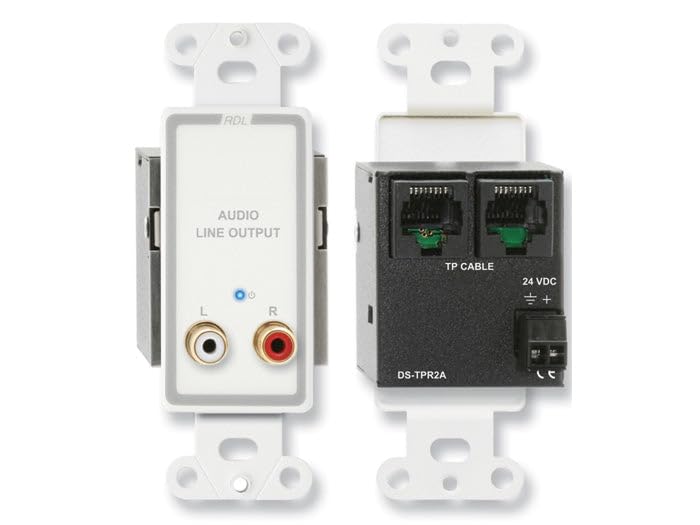 Radio Design Labs Active Two-Pair Receiver Twisted Pair Format-A