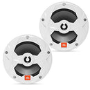 JBL MS65W 6-1/2" (160mm) Two-Way Marine Audio Multi-Element Speaker (White)