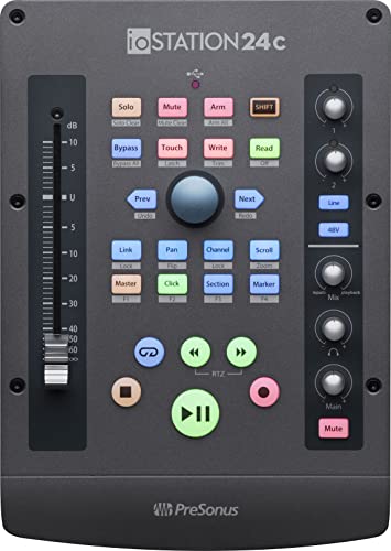 PreSonus ioStation 24c 2x2 USB-C Audio Interface and Production Controller