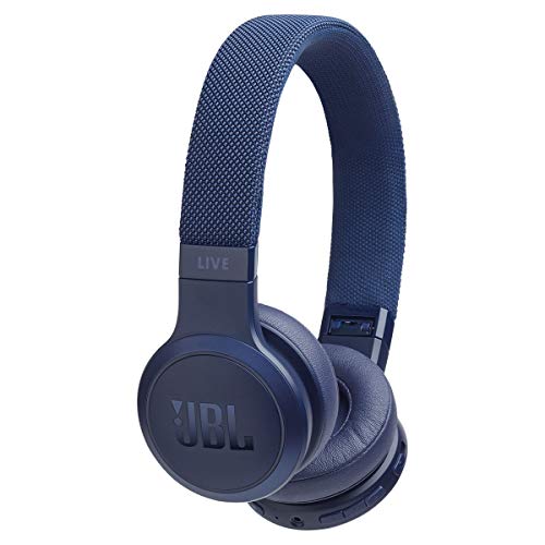 JBL LIVE 400BT On-Ear Wireless Headphones - Blue