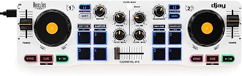 Hercules DJCONTROL MIX For Android and iOS smartphones (Slightly Used)
