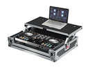 Gator GTOUR-DSPUNICNTLC Small Sized DJ Controller Case with Laptop Shelf