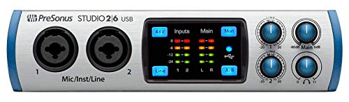Presonus Audio Interface 2 Mic Pres - 4 Line Outs Studio 26