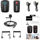 Saramonic BLINK500-B1 Clip-On Wireless Microphone System, Black