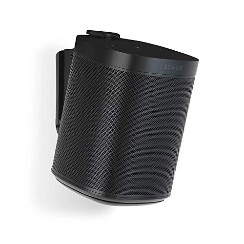 FLEXSON Wall Mount for SONOS ONE or PLAY:1 (Single, Black)