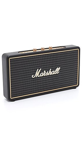 Marshall Stockwell Portable Bluetooth Speaker Black with Case