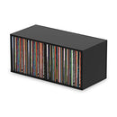 Reloop Record Box 230 Vinyl Storage (Holds 230 Records) - Black