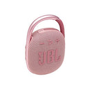 JBL CLIP 4 Portable Bluetooth Speaker - Pink