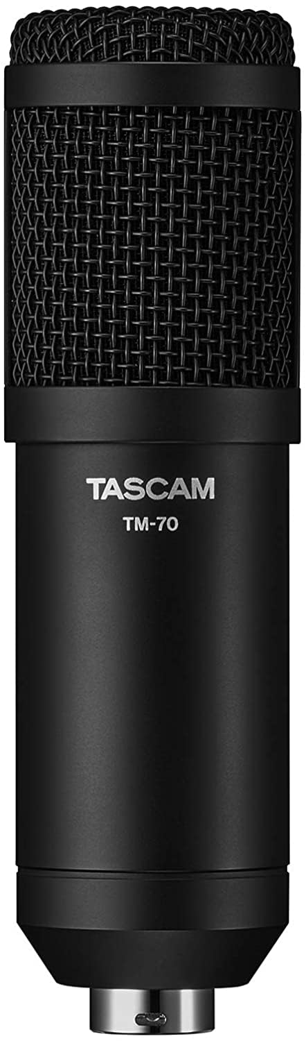 Tascam TM-70 Dynamic Microphone for Broadcast Streaming