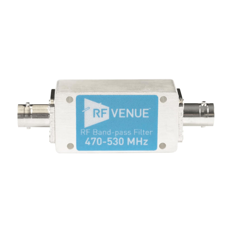 RF Venue Band-Pass Filter (470-530 MHz)