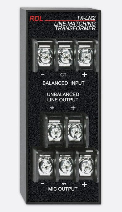 Radio Design Labs Line to Mic Level Transformer