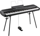 Korg SP280-BK 88-key Digital Piano with 30 Instrument Sounds, Natural Weighted Hammer Action