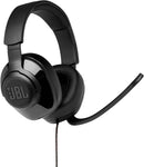 JBL Quantum 300 Wired Over-Ear Gaming Headset with Flip-Up Mic - Black