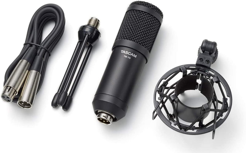 Tascam TM-70 Dynamic Microphone for Broadcast Streaming