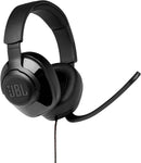 JBL Quantum 300 Wired Over-Ear Gaming Headset with Flip-Up Mic - Black