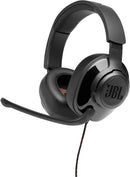 JBL Quantum 200 Wired Over-Ear Gaming Headset - Black