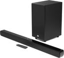 JBL Cinema SB190 2.1 Channel Soundbar with Virtual Dolby Atmos and Wireless 6.5" Subwoofer - Black