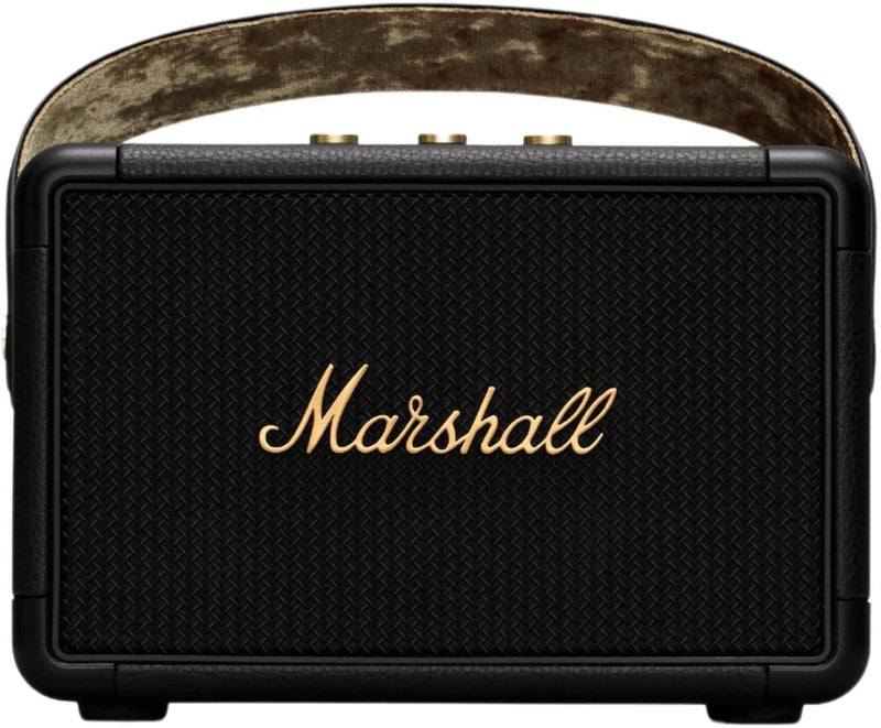 Marshall Kilburn II Portable Bluetooth Speaker - Black and Brass