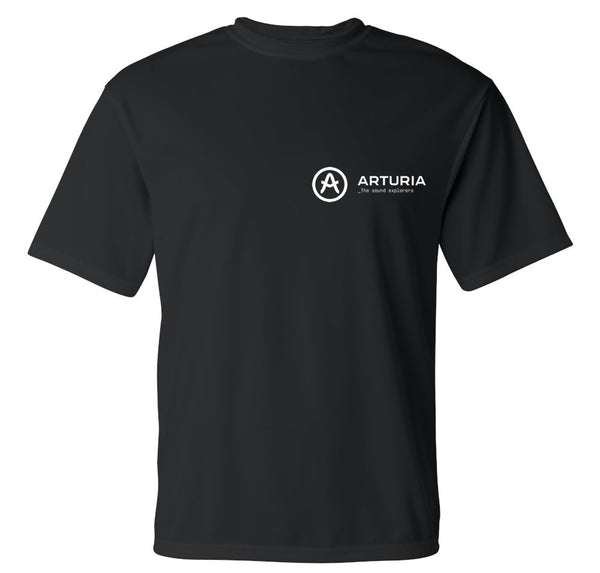 Arturia Black Logo T-shirt, Medium (ARTURIATSHIRT-SM)