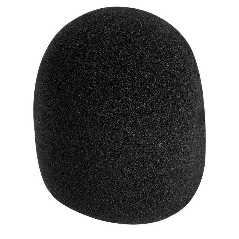 On-Stage Foam Microphone Windscreen, Black