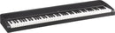 Korg B2N 88-Key Digital Piano with Light Touch Action and Speakers & Quiklok T10BK Single Braced T-Rex Keyboard Stand