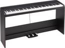 Korg B2SPBK 88 Key Hammer Action Stage Piano With Stand / Pedal Included, Black