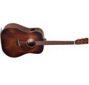 Sigma Guitars DM-15E-AGED Aged Dreadnought Acoustic / Electric Guitar, Distressed Satin